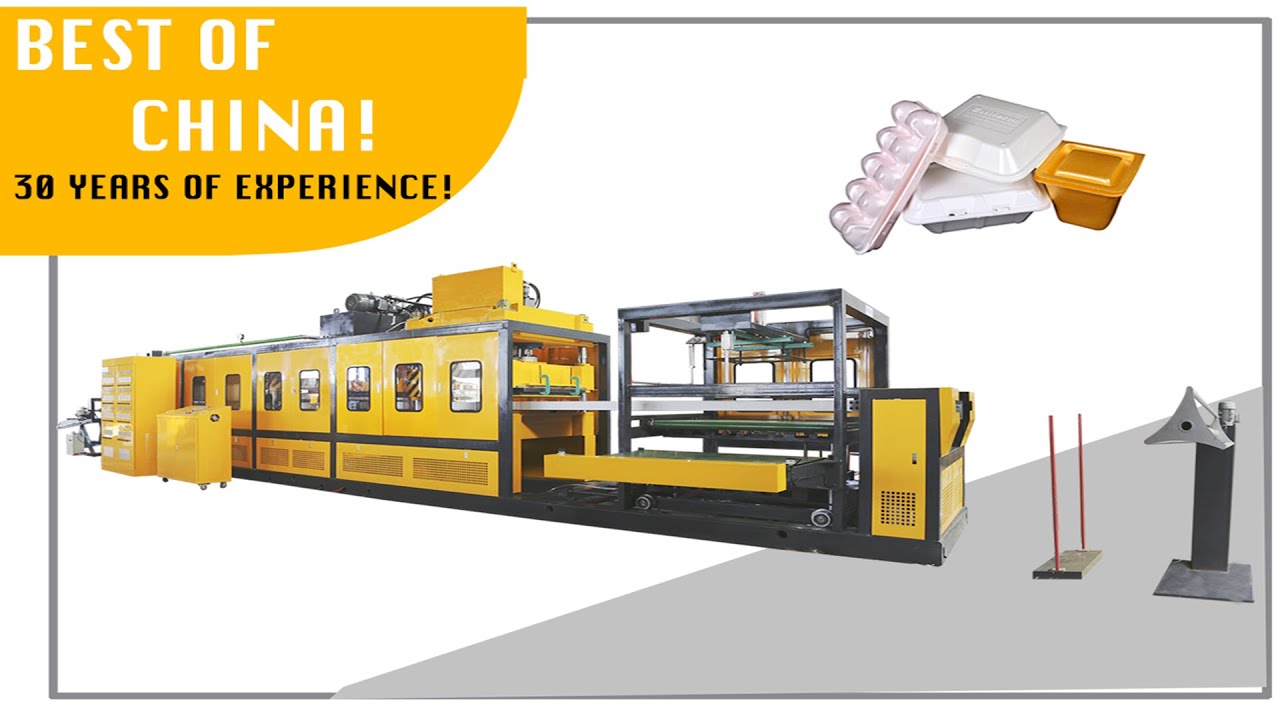 PS GPPS Foam food box machine PS food container machinery manufacture