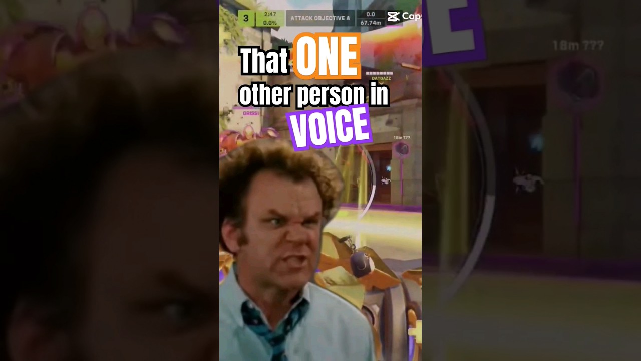 When There's that ONE other person chatting in VOICE - Overwatch 2 Problems