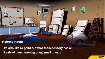Danganronpa 1 chapter 3 - Investigation/Trial