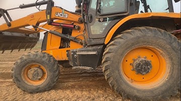 New JCB Backhoe Working Video | Leveling Soil 2025 @droneplanet2040