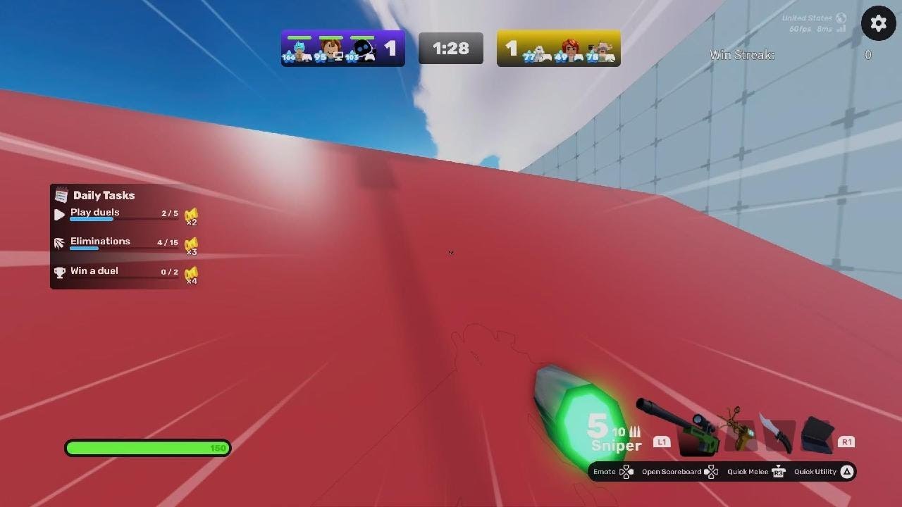 2 V. 1. Clutch. Backstab In Roblox rivals. - YouTube