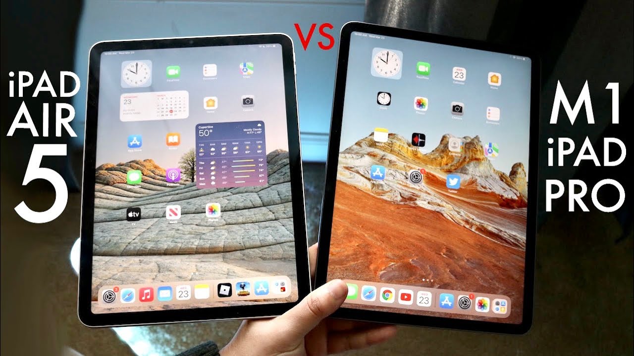 iPad Air 5 vs 11″ M1 iPad Pro – Full Comparison