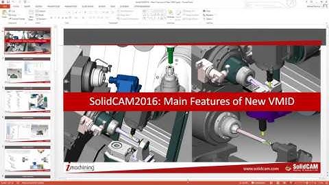 What’s New in SolidCAM 2016 - Main Features of New VMID