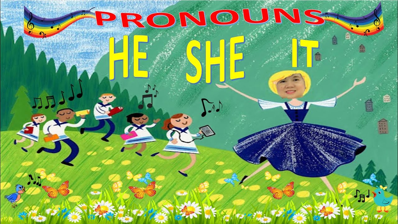 HE, SHE, and It Pronouns - YouTube
