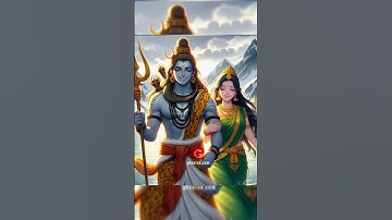 lord 🕉️shiva & Parvati Dp image | shiv parvati cute cartoon dp image | Mahadev whatsApp dp status ||