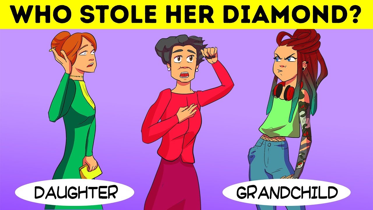 boost your interpersonal skills CAN YOU CATH THE THIEF? 15 DETECTIVE PUZZLES AND MYSTERY RIDDLES
