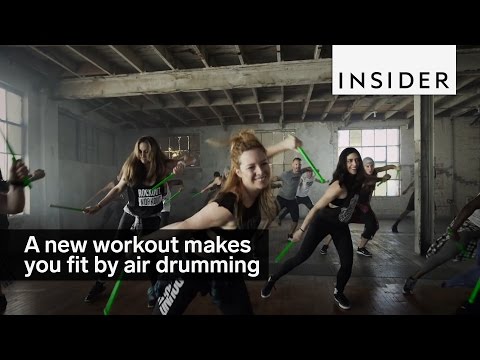 Air drum workout