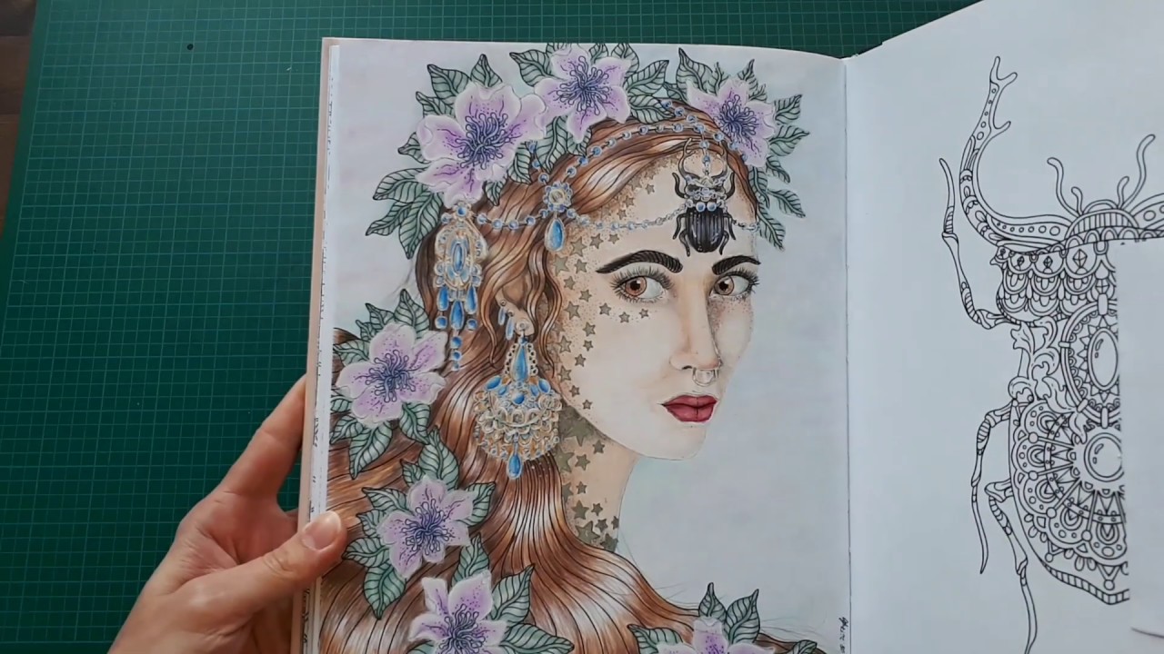 Сон в летнюю ночь. Раскрашенные страницы