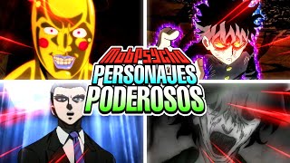 TOP 10 PERSONAJES MÁS PODEROSOS DE MOB PSYCHO 100