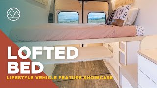 Lifestyle Vehicle Tour | Lofted Bed | Dave & Matt Vans