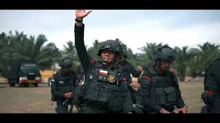 BRIMOB LATIHAN | Wasrik Tahap I TA 2024 Satbrimobda Aceh di Kompi 2 Batalyon B Pelopor
