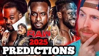 PREDICTING 2025 FOR EVERY WWE RAW SUPERSTAR