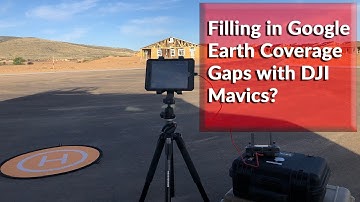 Filling Google Earth Holes with DJI Mavic 2 Pro.  Overlay an Orthomosaic on Google Earth