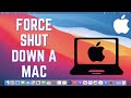 How to Force Shut Down a Mac | How To Force Shutdown Frozen MacBook
