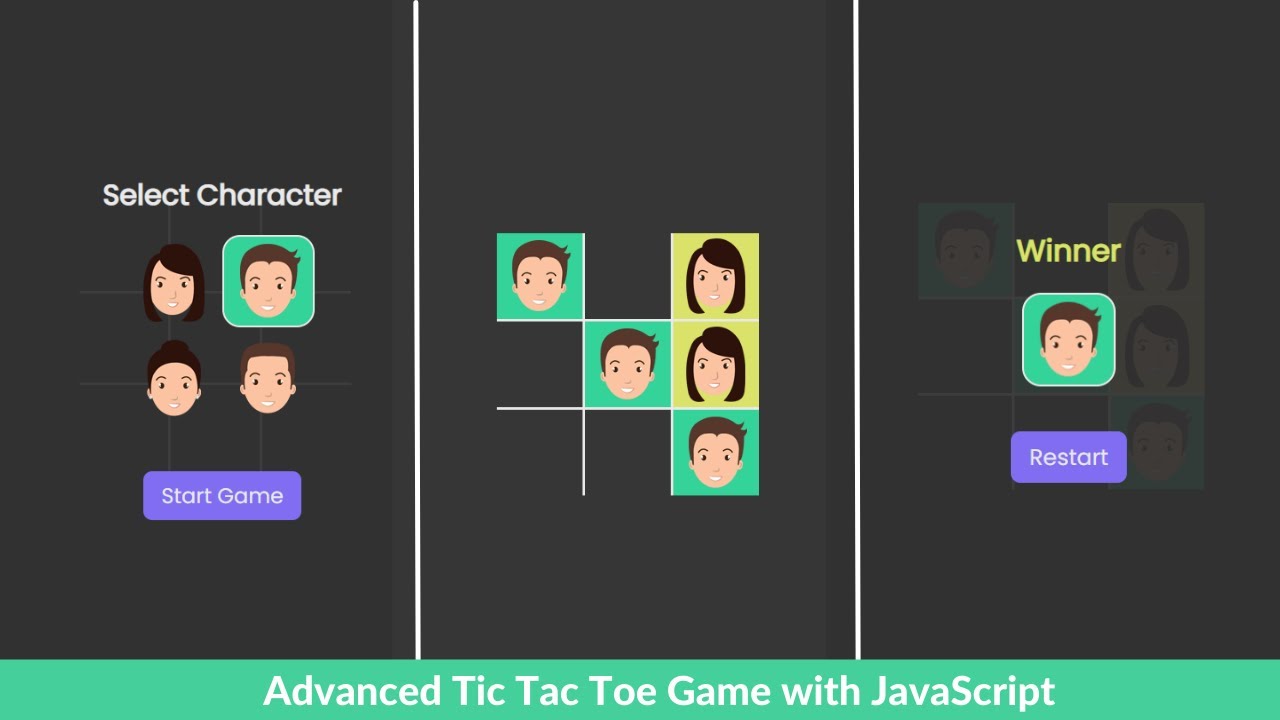 html - Css How to make tic tac toe glowing board? - Stack Overflow