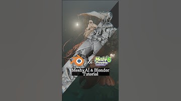 사실적인 3D 아크워크를 위한 Meshy.AI와 Blender 3D AI 활용 워크플로우 튜토리얼 @MeshyAI