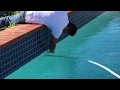 Finding a Leak in a Swimming Pool Light Niche using the LeakTronics Pro Complete Leak Detection Kit