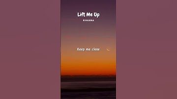 Thumbnail of Rihanna - Lift Me Up #shorts