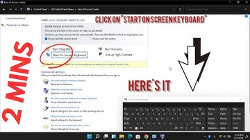 How to Enable On-Screen Keyboard in Windows 7, 8, 10 & 11 | Step-by-Step Guide (2025 Update)