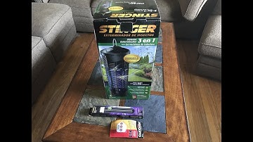 Stinger 3-IN-1 Insect Zapper Unboxing