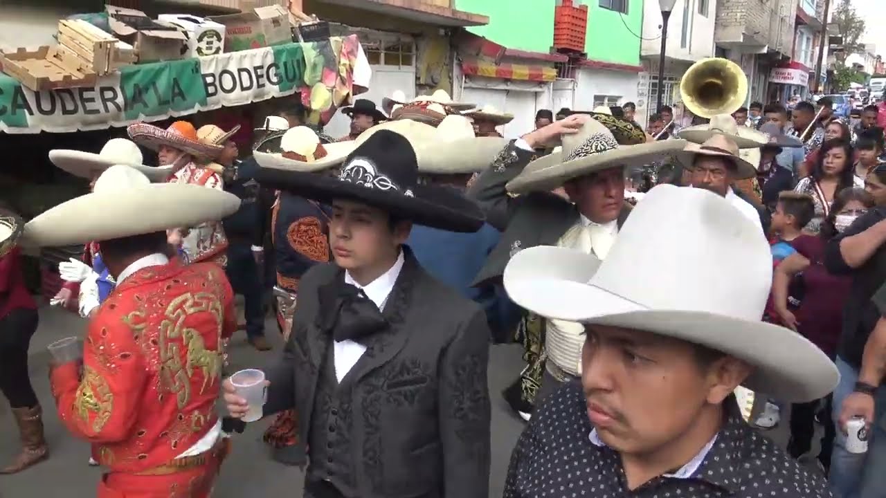 Carnaval de San Sebastian Tecoloxtitlán - Charros Halcones Reales - Banda la Famosa 2022
