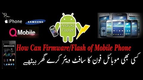 How can Install flash / firmware in any Qmobile? | Software | step by step Tutorial | Urdu/Hindi