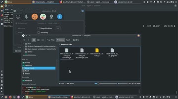 Electrum wallet install process with python3