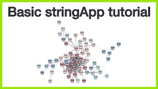 Basic stringApp tutorial: Cytoscape app store, STRING protein query, and omics data visualization screenshot 2