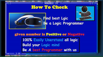 C Program to Check whether given number is Positive or Negative in Hindi