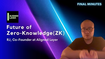 How Aligned Layer changes the future of Zero-Knowledge (ZK) ? | Interview: RJ from Aligned Layer