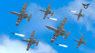 TEHRAN SHOCKED! Dozens of U.S. A-10 Thunderbolt Deployed to the Middle East