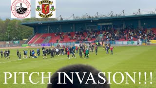 PITCH INVASION AS ANNAN DRAW AND STAY IN LEAGUE 1! STIRLING ALBION VS ANNAN ATHLETIC 04/05/24