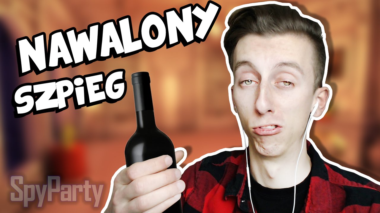 TEN SZPIEG JEST CHYBA PIJANY!? | Spy Party w/ Mandzio