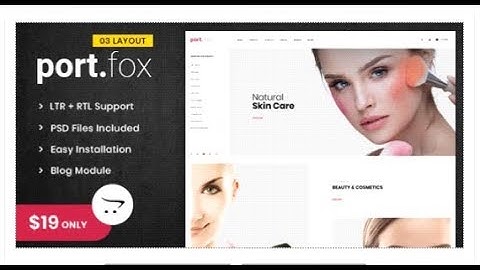 Portfox - Minimal OpenCart Responsive Theme | Themeforest Templates