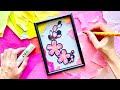 【お見事】紙だけで描く桜🌸【切り絵×ちぎり絵】