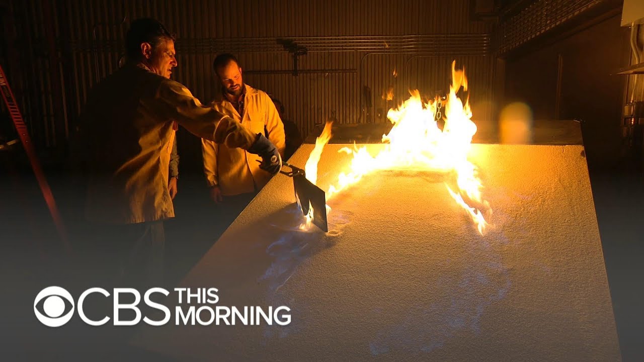Scientists fan the flames to study fire tornadoes - YouTube