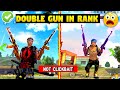 🤯 Double Gun In Rank Mode -Top Mythbusters In FreeFire | 24kGoldn - Mood❤️ (FreeFire Highlights) #28