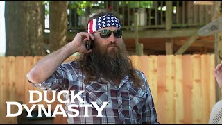 Duck Dynasty: Willie's Urgent Phone Call to Godwin (Season 6, Episode 9) | A&E