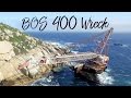 Exploring the bos 400 wreck by drone