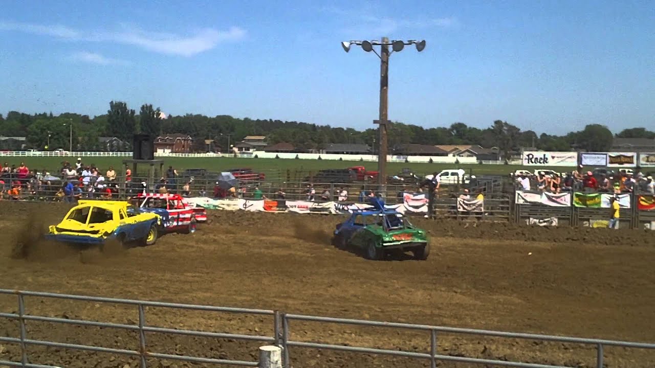 2014 Dickinson, ND Demolition DerbyHeat 2 YouTube