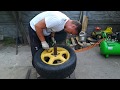 #2 домашний шиномонтаж не поцарапать литые диски /#2 home tire how not to scratch the alloy wheels