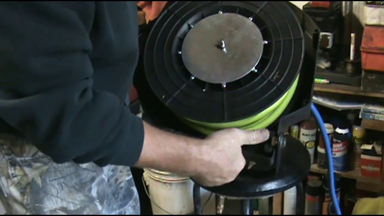 Campbell Hausfield Air Reel Air Hose Replacement YouTube