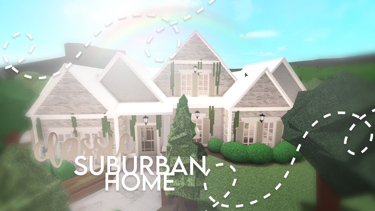 Bloxburg | Classic Suburban Home | house build - YouTube