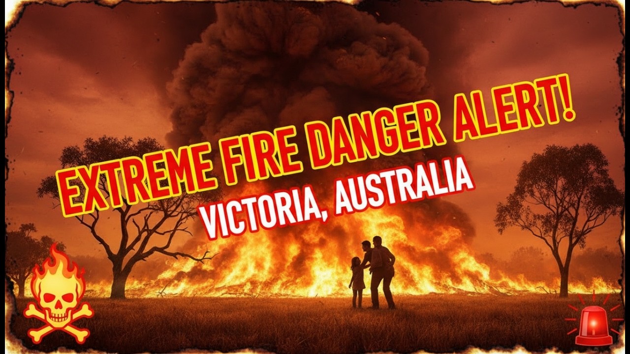 Extreme Fire Danger Alert: Victoria, Australia - YouTube