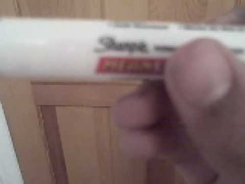 White Sharpie Paint Marker Review 