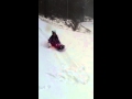 Mark sledding!