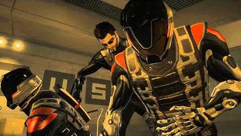 Deus Ex ALL double melee take downs (HD)