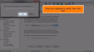 Pegasus Mail: How to Set Up Your Signature