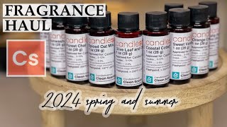 *just launched* CandleScience 2024 Fragrance Oils | OOTB first impressions