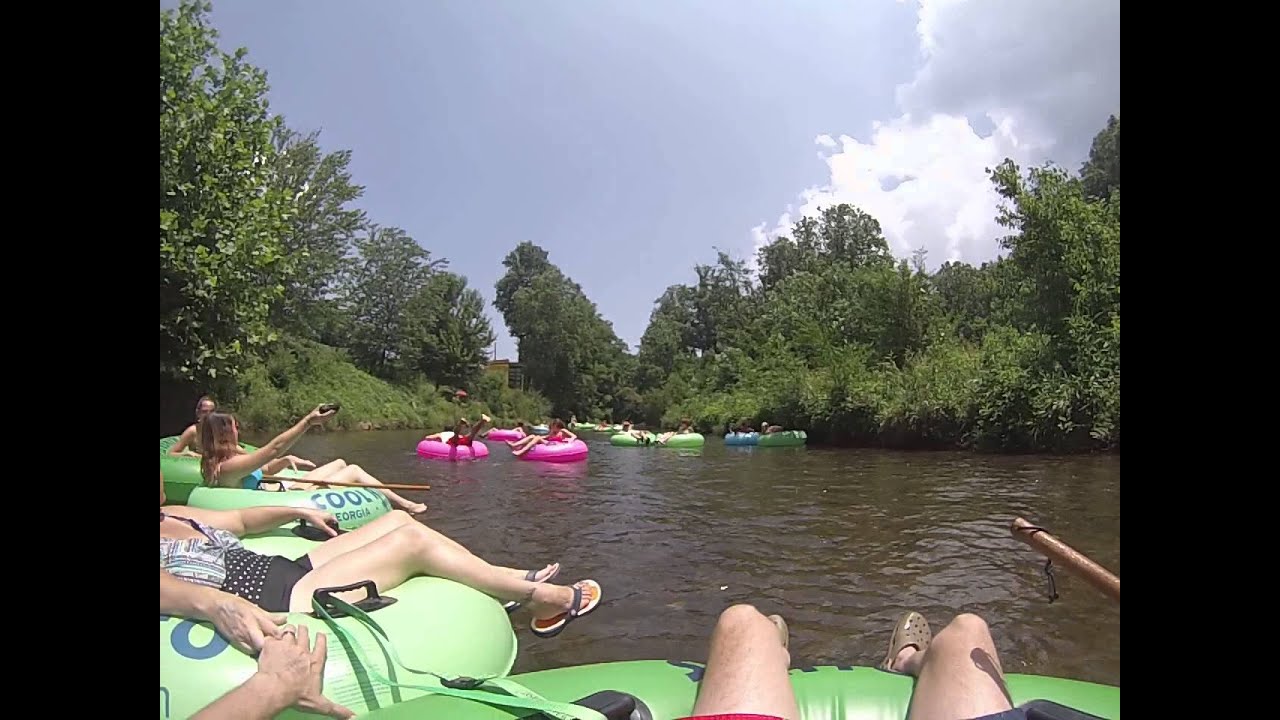 Tubing in Helen,Ga YouTube